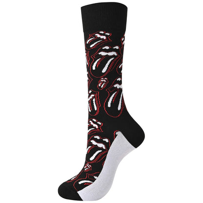 ROLLING STONES ローリングストーンズ - Outline Tongues / ソックス / メンズ - PGS