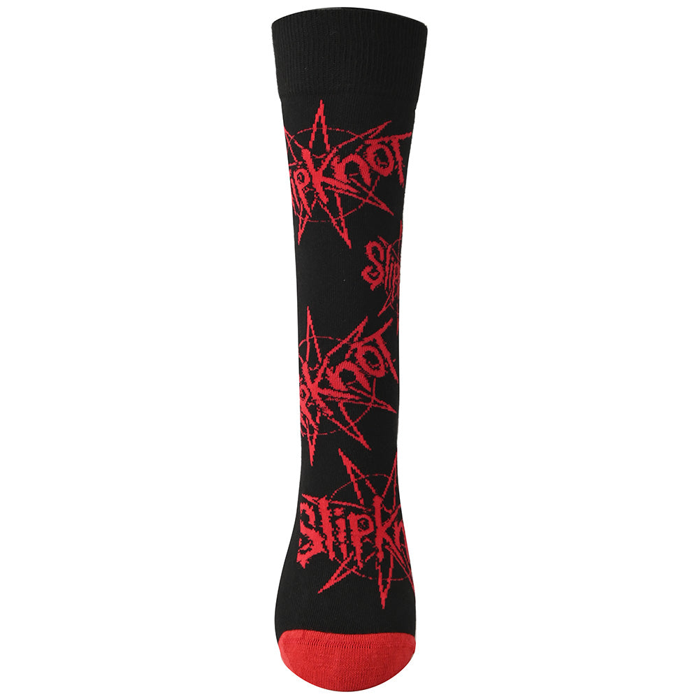 
                  
                    SLIPKNOT (30th Anniversary) - Logo &amp; Nonagram / Socks / Men's
                  
                