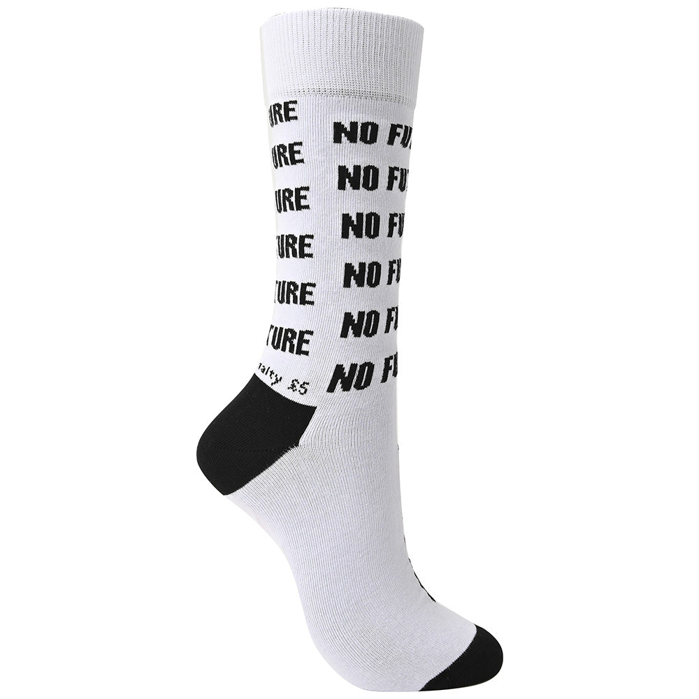 SEX PISTOLS セックスピストルズ (デビュー 50周年 ) - No Future / ソックス / メンズ