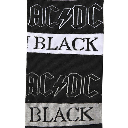 AC/DC エーシーディーシー (Back in Black 45周年 ) - Back In Black / ソックス / メンズ 【公式 / オフィシャル】