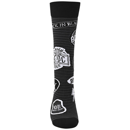 AC/DC (Back in Black 45th Anniversary) - Icons / Socks / Men's
