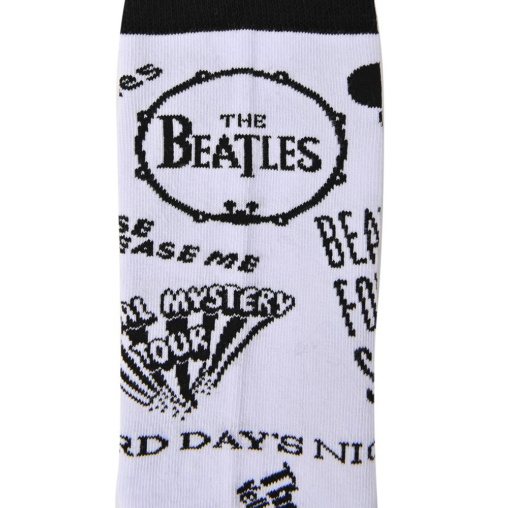 
                  
                    THE BEATLES ビートルズ (結成 65周年 ) - Albums Monochrome / ソックス / メンズ 【公式 / オフィシャル】
                  
                
