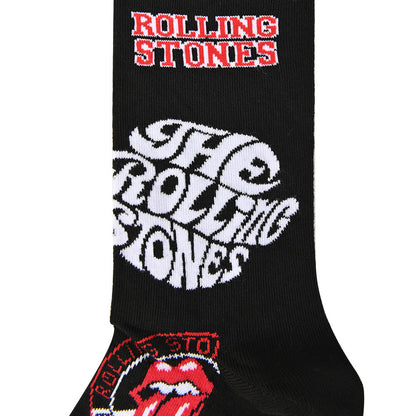 ROLLING STONES ローリングストーンズ (来日 35周年 記念 ) - Logos / ソックス / メンズ 【公式 / オフィシャル】