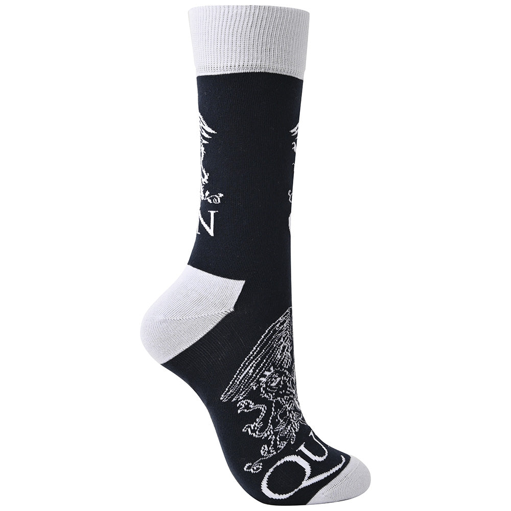 QUEEN (50th Anniversary of First Visit to Japan) - White Crests / Socks / Men's