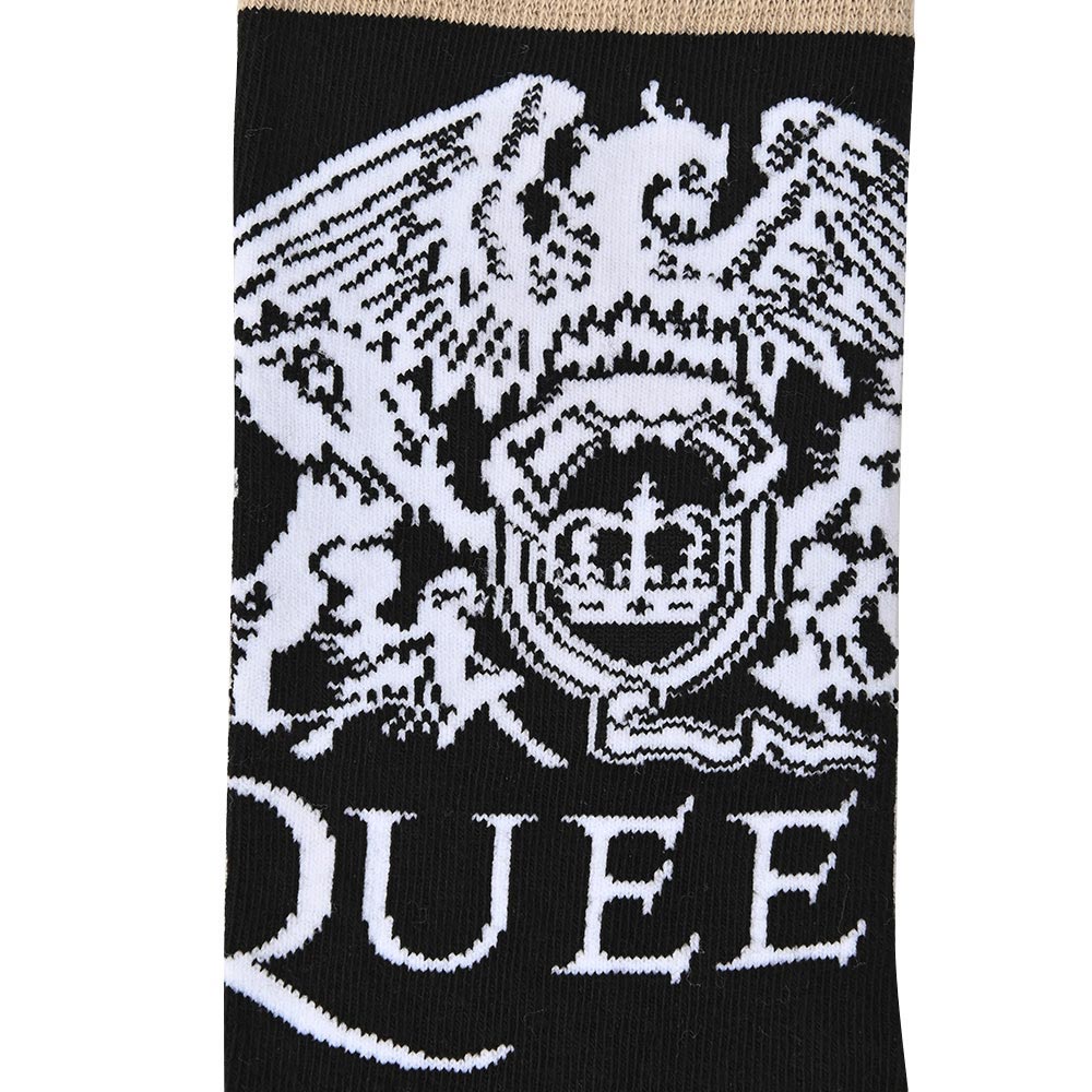QUEEN (50th Anniversary of First Visit to Japan) - Crest &amp; Logo / Socks / Men's