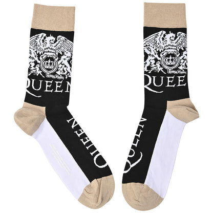 QUEEN (50th Anniversary of First Visit to Japan) - Crest &amp; Logo / Socks / Men's