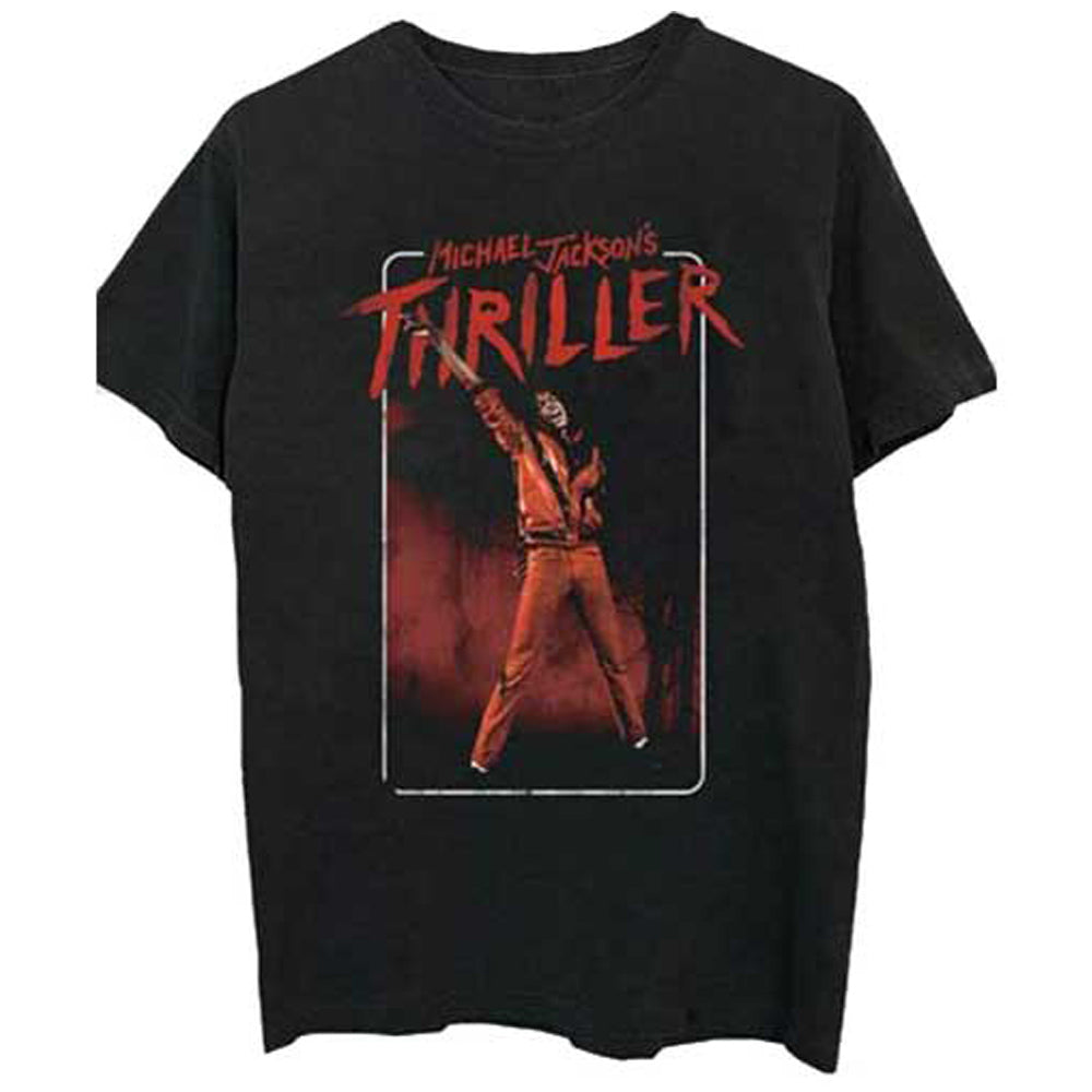 MICHAEL JACKSON マイケルジャクソン (伝記映画 2025年 公開 ) - Thriller White Red Suit / Tシャツ / メンズ 【公式 / オフィシャル】