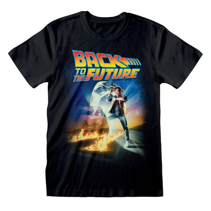 BACK TO THE FUTURE バックトゥザフューチャー (劇場公開 40周年 ) - Poster / Tシャツ / メンズ 【公式 / オフィシャル】