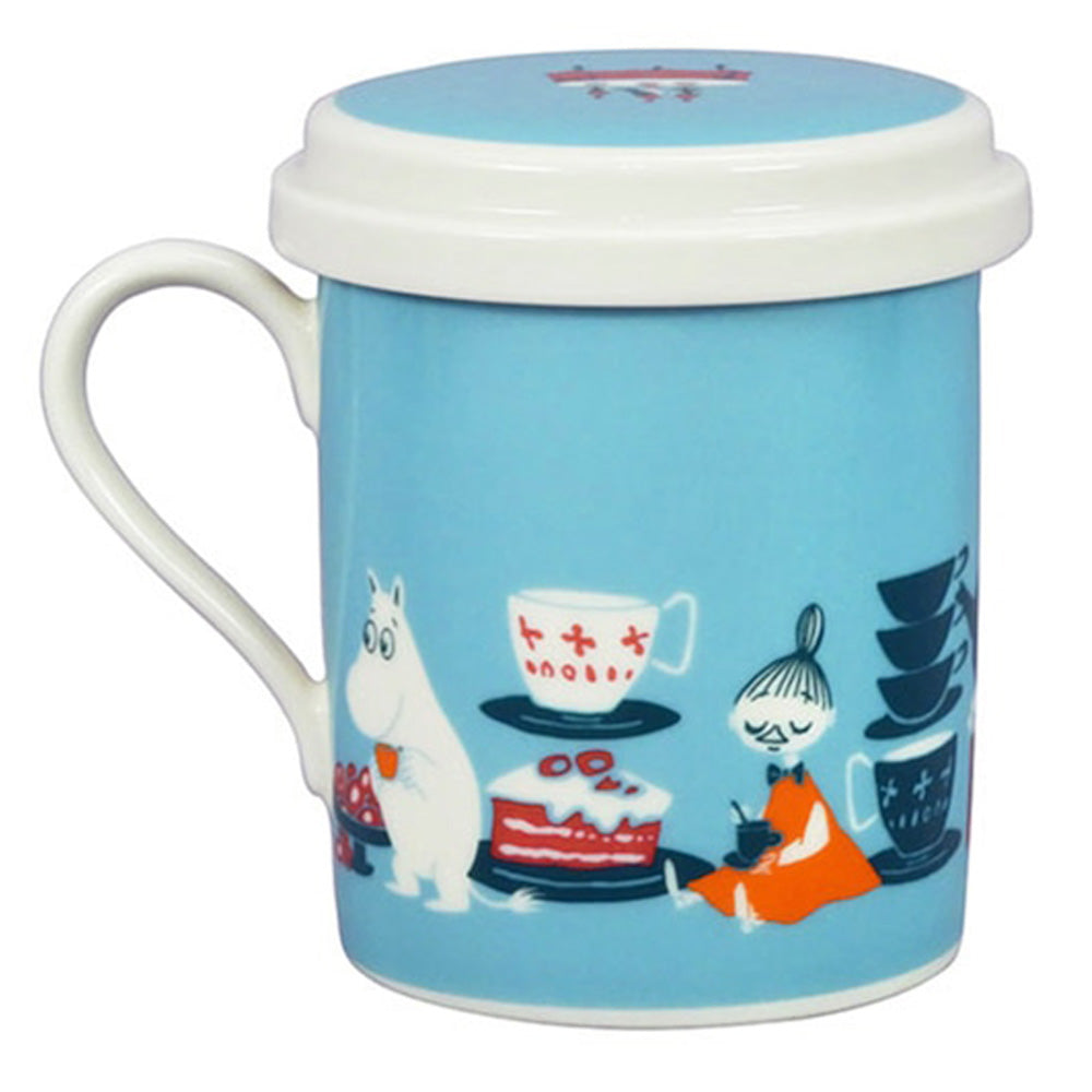 MOOMIN ムーミン (生誕 80周年 ) - ティーメイト / ブルー / マグカップ 【公式 / オフィシャル】