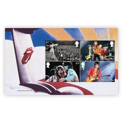 ROLLING STONES ローリングストーンズ (来日 35周年 記念 ) - Prestige Stamp Book / 世界限定5000個 / 貴重 / 切手・レター品 【公式 / オフィシャル】