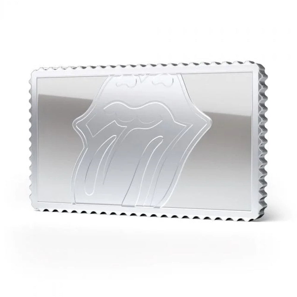 ROLLING STONES ローリングストーンズ - Silver Stamp Ingot / 世界限定1962個 / 貴重 / 切手・レター品