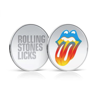 ROLLING STONES ローリングストーンズ (来日 35周年 記念 ) - Licks Tour Medal Cover / 世界限定10000個 / 貴重 / 切手・レター品 【公式 / オフィシャル】