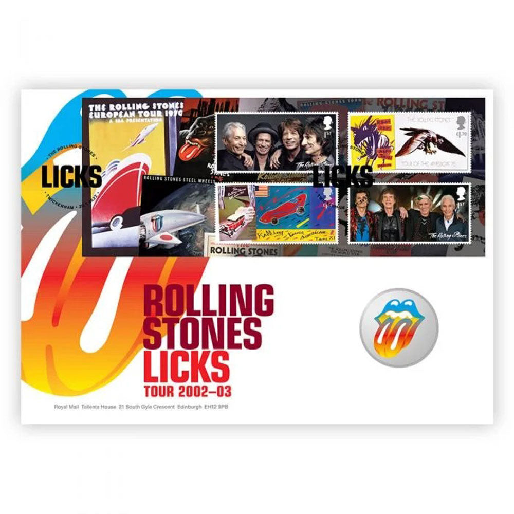 
                  
                    ROLLING STONES ローリングストーンズ - Licks Tour Medal Cover / 世界限定10000個 / 貴重 / 切手・レター品
                  
                