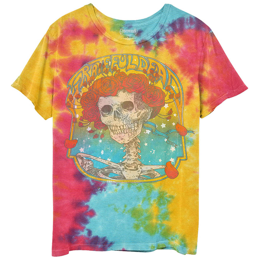 GRATEFUL DEAD グレイトフルデッド (結成 60周年 ) - Bertha Frame / タイダイ / Tシャツ / メンズ 【公式 / オフィシャル】