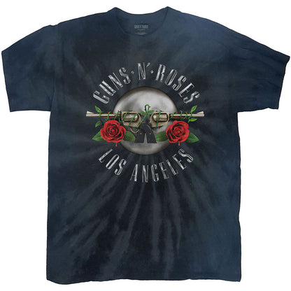 GUNS N ROSES ガンズアンドローゼズ (結成 40周年 ) - Los Angeles / タイダイ / Tシャツ / メンズ 【公式 / オフィシャル】