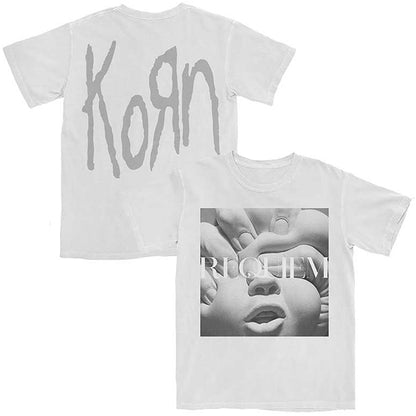 KORN コーン - Requiem Album Cover / バックプリントあり / Tシャツ / メンズ 【公式 / オフィシャル】