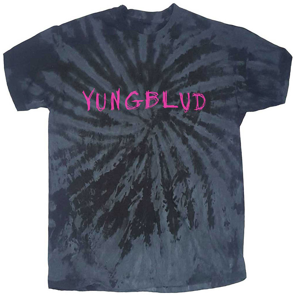 YUNGBLUD ヤングブラッド (SUMMER SONIC 2025 来日 ) - Scratch Logo / タイダイ / Tシャツ / メンズ 【公式 / オフィシャル】