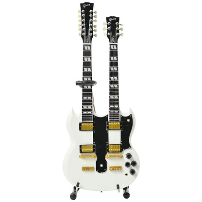 GIBSON ギブソン - SG EDS-1275 Doubleneck White / ミニチュア楽器