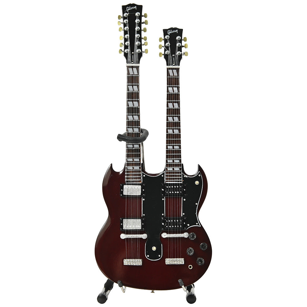 GIBSON ギブソン - SG EDS-1275 Doubleneck Cherry / ミニチュア楽器 【公式 / オフィシャル】