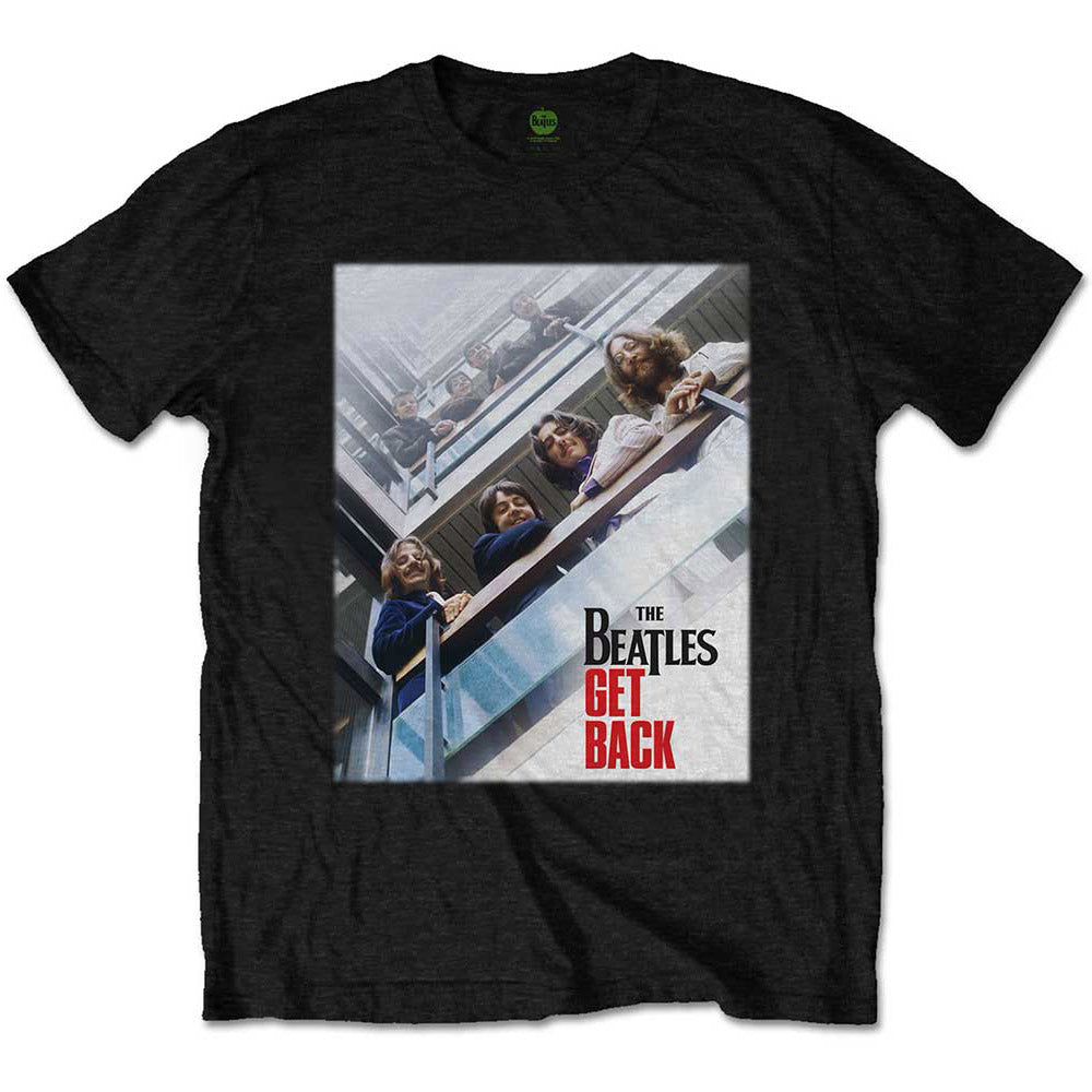 THE BEATLES ビートルズ (結成 65周年 ) - Get Back Poster / Tシャツ / メンズ 【公式 / オフィシャル】