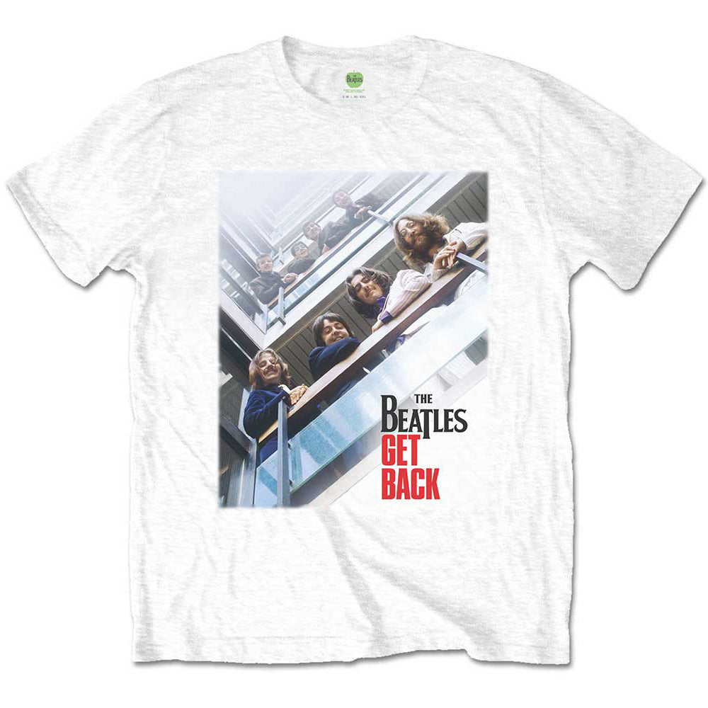 THE BEATLES ビートルズ (結成 65周年 ) - Get Back Poster / Tシャツ / メンズ 【公式 / オフィシャル】