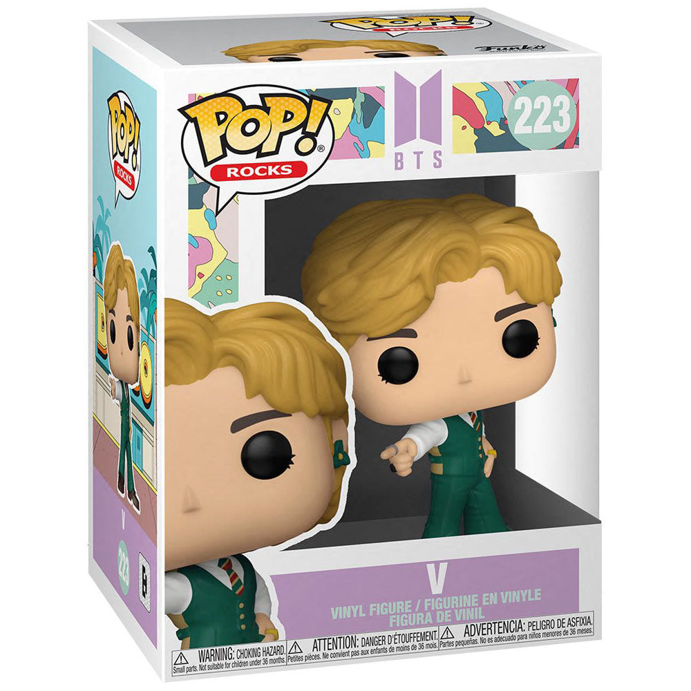 BTS ビーティーエス FUNKO POP! Rocks: BTS Dynamite - V [COLLECTABLES] / レア / フィギュア・人形 【公式 / オフィシャル】