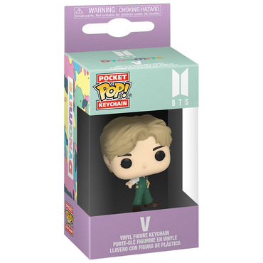 BTS ビーティーエス FUNKO POP! FIGURE KEYCHAIN：Dynamite - V [COLLECTABLES] / レア / キーホルダー