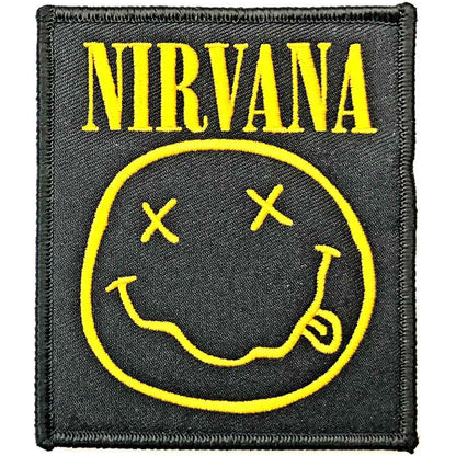 NIRVANA ニルヴァーナ - Happy Face / ワッペン 【公式 / オフィシャル】