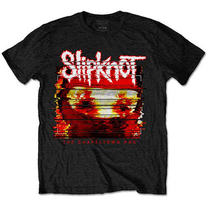 SLIPKNOT (30th Anniversary) - Chapeltown Rag Glitch / Back Print / Men's T-Shirt