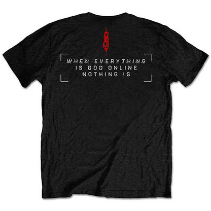 SLIPKNOT スリップノット (結成 30周年 ) - Chapeltown Rag Glitch / バックプリントあり / Tシャツ / メンズ