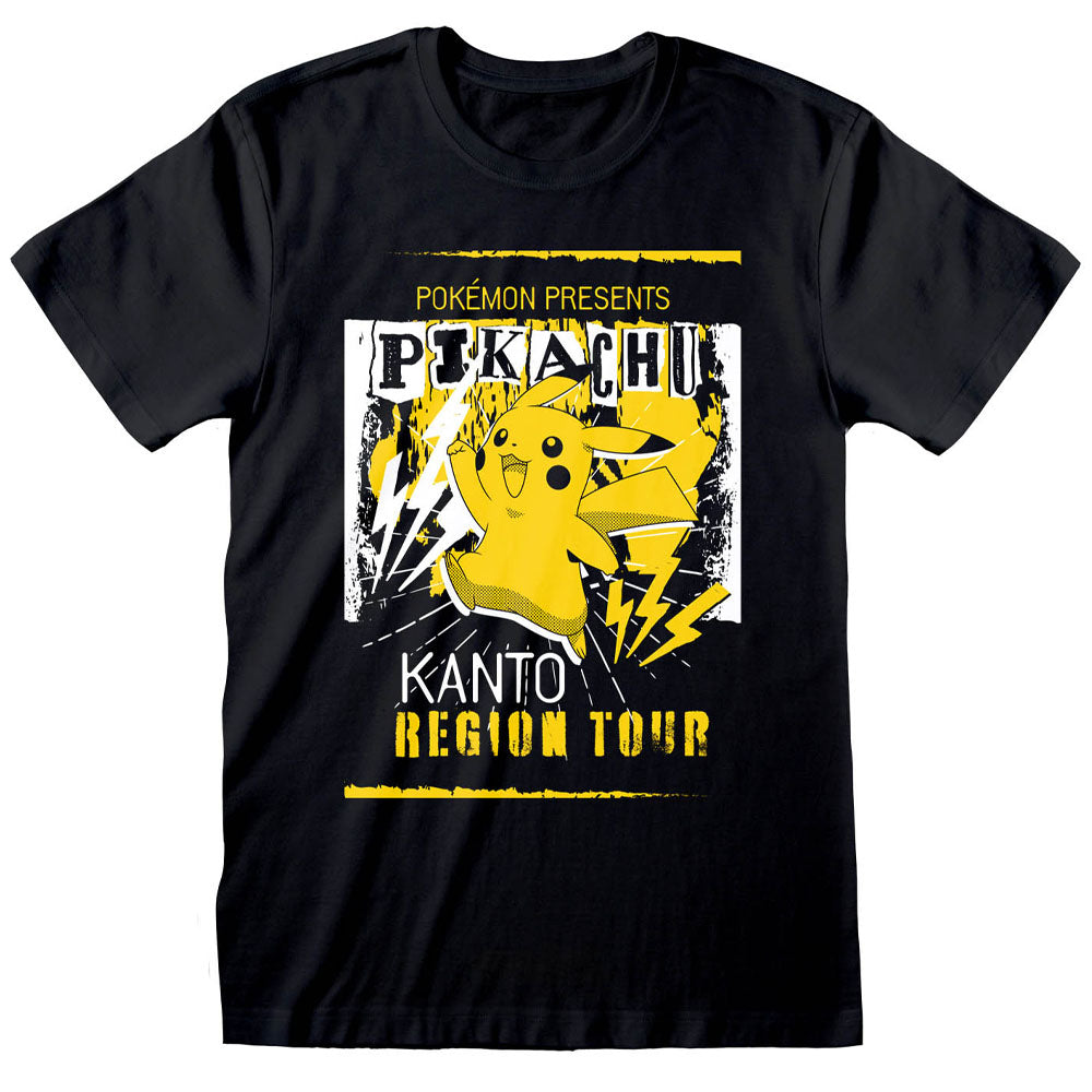 【廃番ラスト販売/特別価格】POKEMON ポケットモンスター - KANTO REGION TOUR / Tシャツ / メンズ 【公式 / オフィシャル】