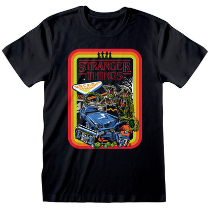 STRANGER THINGS ストレンジャー・シングス (シーズン5 2025年配信決定 ) - RETRO POSTER / Tシャツ / メンズ 【公式 / オフィシャル】