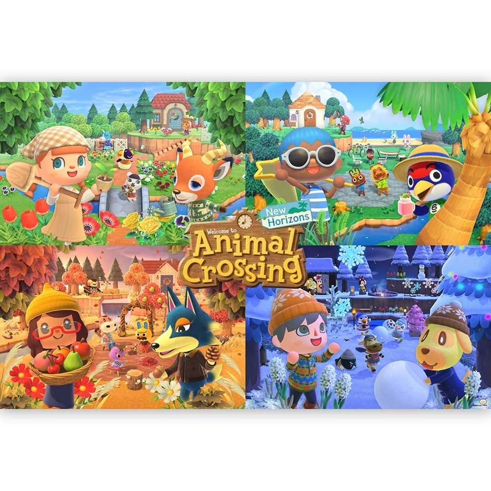 ANIMAL CROSSING どうぶつの森 - New Horizons Four Seasons / ポスター - PGS