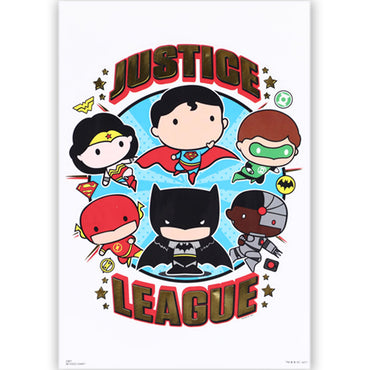 JUSTICE LEAGUE ジャスティスリーグ - CHIBI CHARACTERS DEVICE DECALS / 14種類 / スマホ・ステッカー