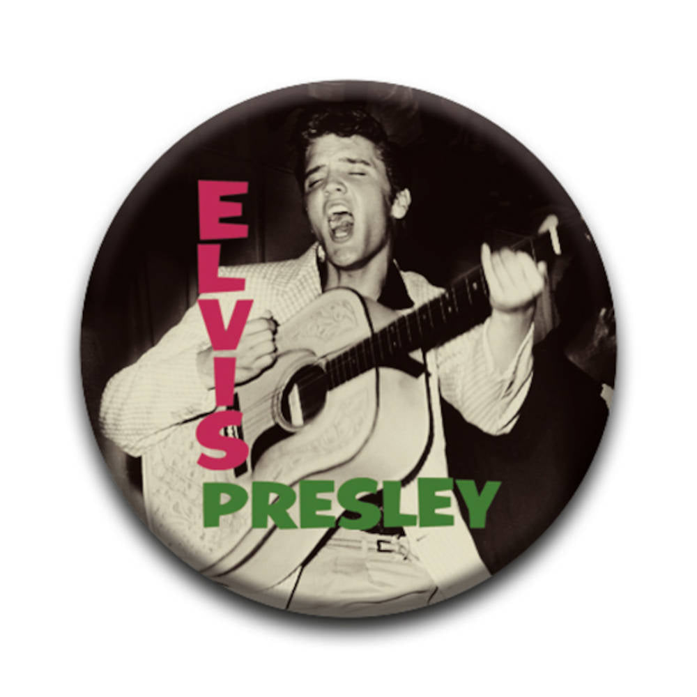 ELVIS PRESLEY エルヴィスプレスリー (生誕 90周年 ) - Legacy Edition / バッジ 【公式 / オフィシャル】