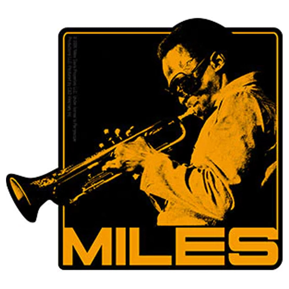 MILES DAVIS マイルスデイヴィス - Trumpet / ステッカー 【公式 / オフィシャル】