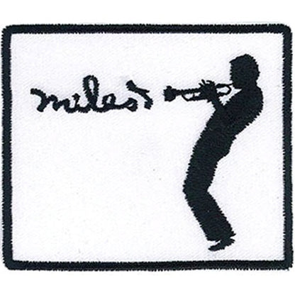 MILES DAVIS マイルスデイヴィス - Silhouette / ワッペン 【公式 / オフィシャル】