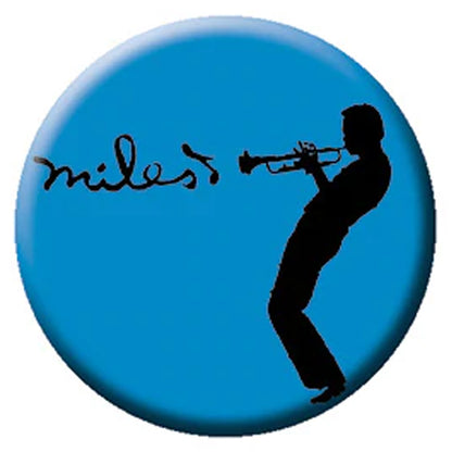 MILES DAVIS マイルスデイヴィス - Silhouette / バッジ 【公式 / オフィシャル】