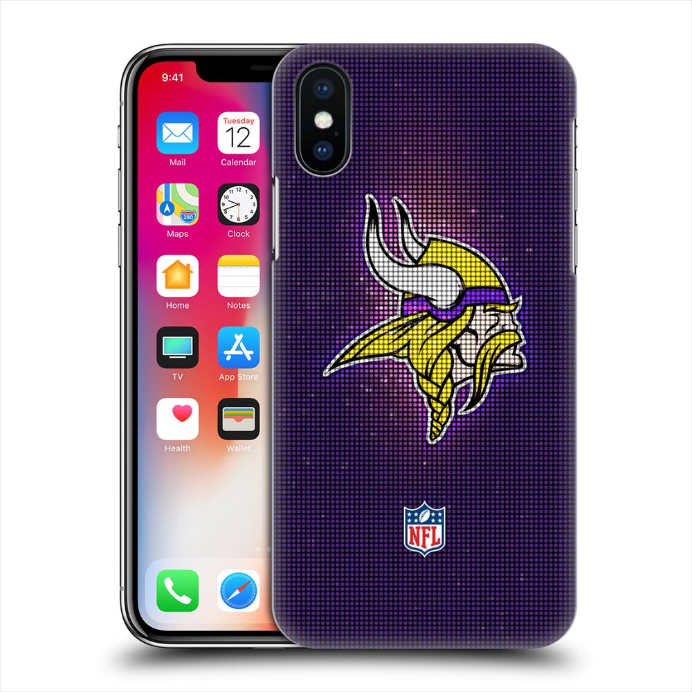 MINNESOTA VIKINGS（NFL） ミネソタバイキングス - LED ハード case / Apple iPhoneケース 【公式 / オフィシャル】