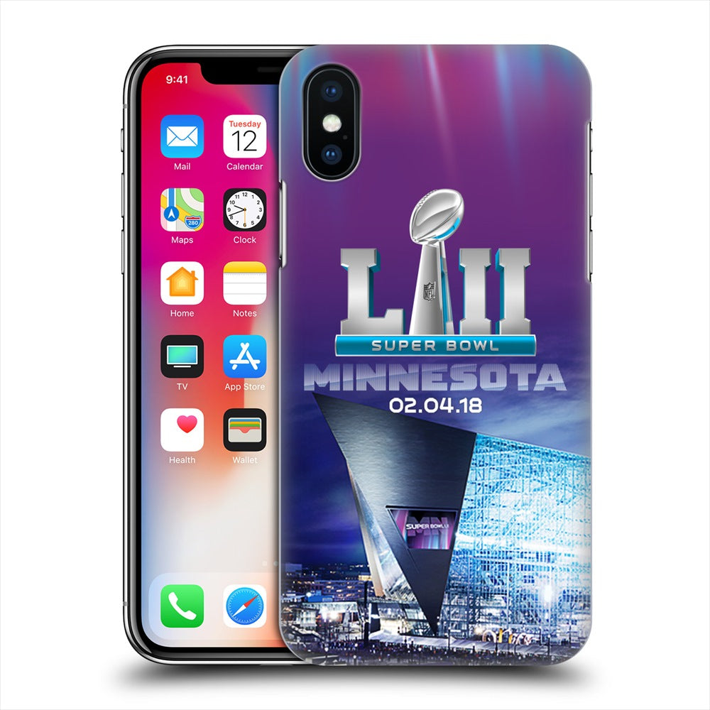 MINNESOTA VIKINGS（NFL） ミネソタバイキングス - U.S. Bank Stadium ハード case / Apple iPhoneケース 【公式 / オフィシャル】