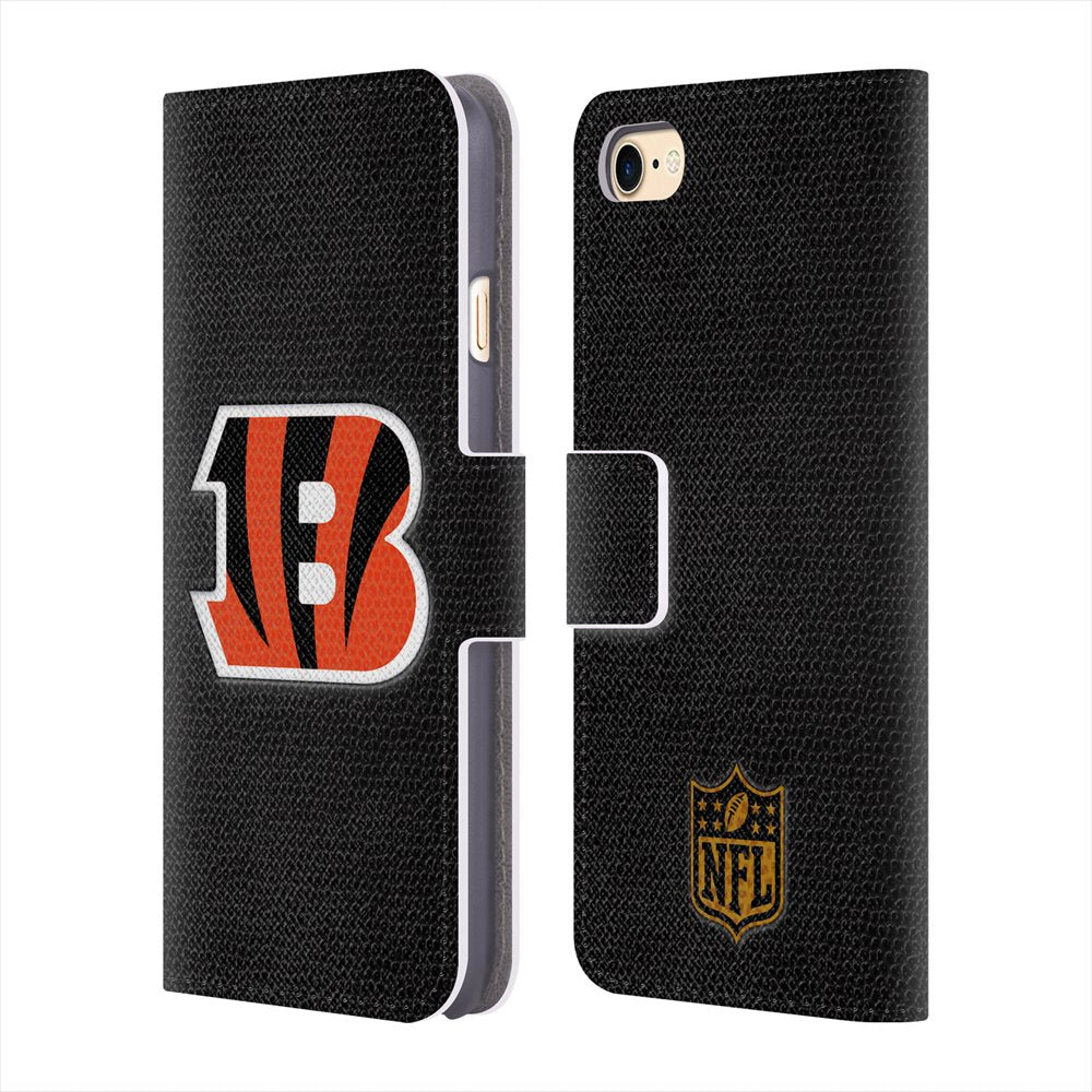 CINCINNATI BENGALS（NFL） シンシナティベンガルズ - Football レザー手帳型 / Apple iPhoneケース 【公式 / オフィシャル】