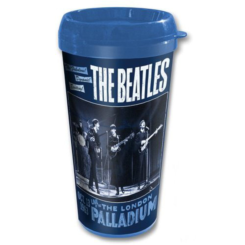 THE BEATLES ビートルズ (結成 65周年 ) - Palladium / トラベルマグ / マグカップ 【公式 / オフィシャル】