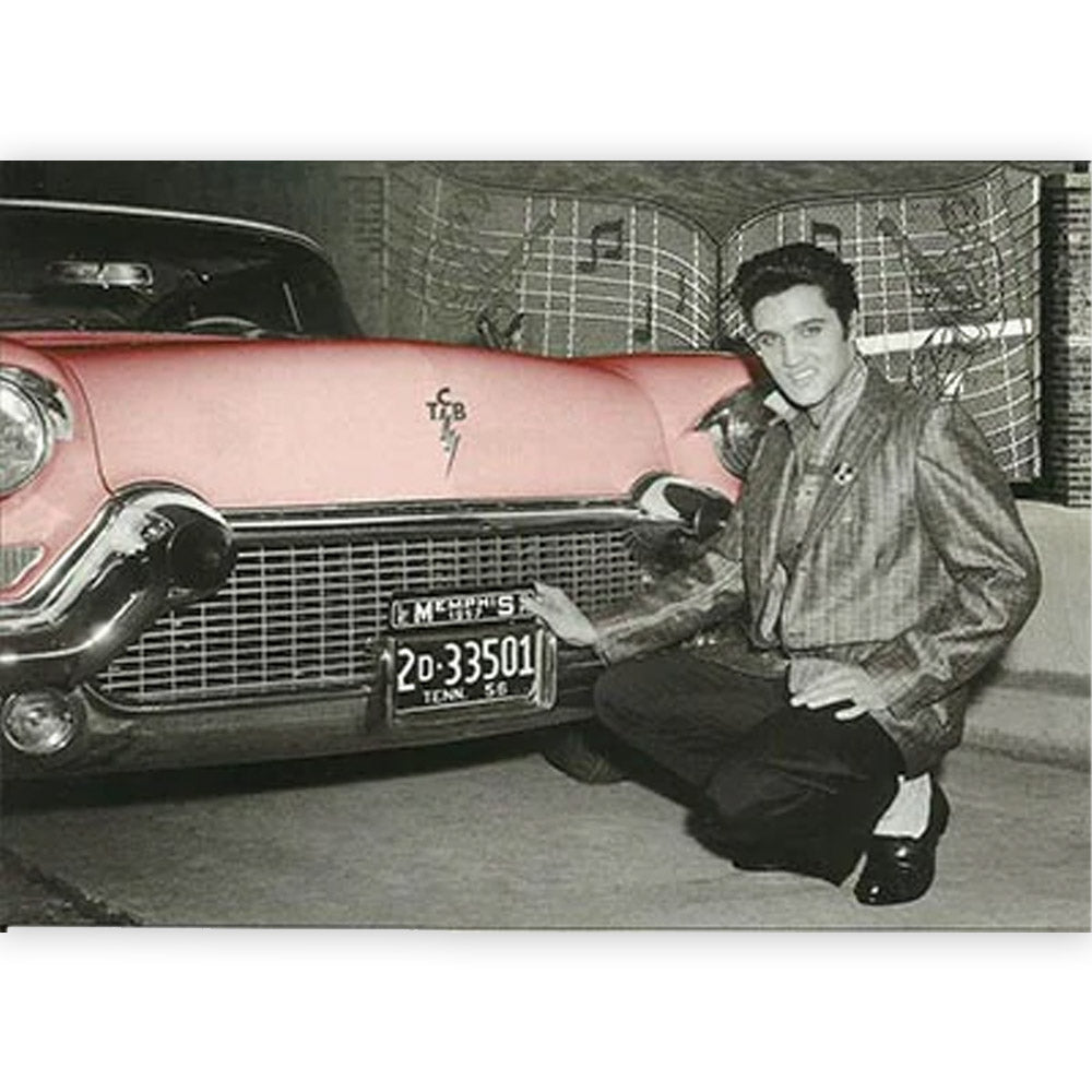 ELVIS PRESLEY - (生誕 90周年 ) - With Cadillac