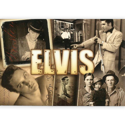 ELVIS PRESLEY - (生誕 90周年 ) - Sepia Collage