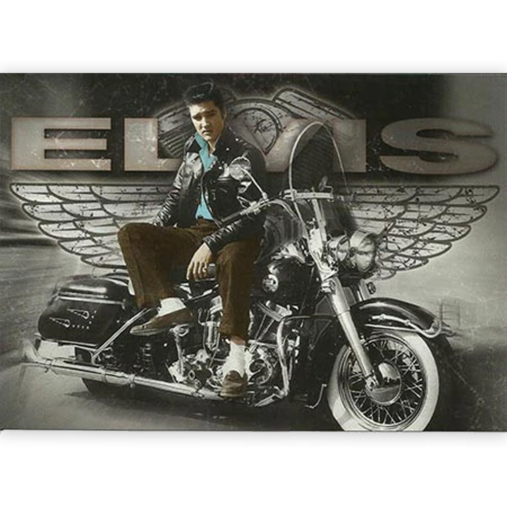 ELVIS PRESLEY - (生誕 90周年 ) - On Bike/Wings