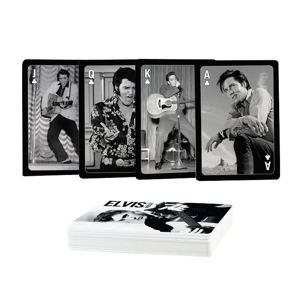 
                  
                    ELVIS PRESLEY エルヴィスプレスリー (生誕 90周年 ) - BW PLAYING CARDS / トランプ
                  
                