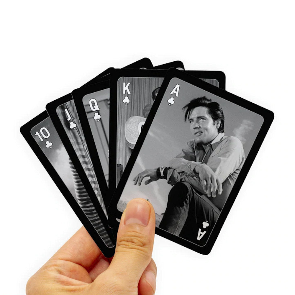 
                  
                    ELVIS PRESLEY エルヴィスプレスリー (生誕 90周年 ) - BW PLAYING CARDS / トランプ
                  
                