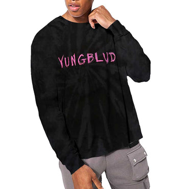 YUNGBLUD ヤングブラッド - Scratch Logo / タイダイ / 長袖 / Tシャツ / メンズ