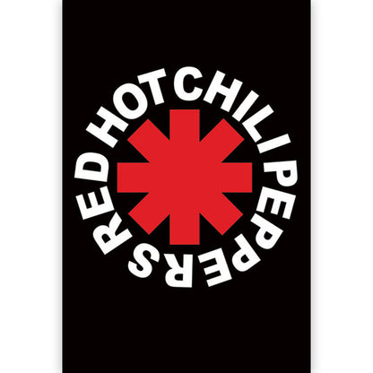 RED HOT CHILI PEPPERS レッドホットチリペッパーズ (来日 35周年 ) - Logo / ポスター 【公式 / オフィシャル】