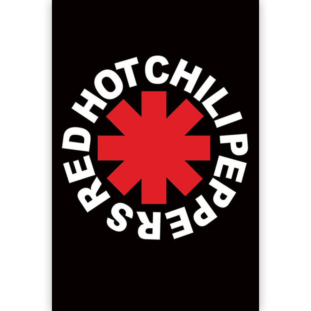 RED HOT CHILI PEPPERS レッドホットチリペッパーズ (来日 35周年 ) - Logo / ポスター 【公式 / オフィシャル】